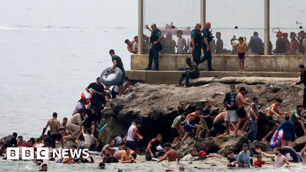 Hundreds Swim into Spain’s Ceuta as Migration Push Strains Border