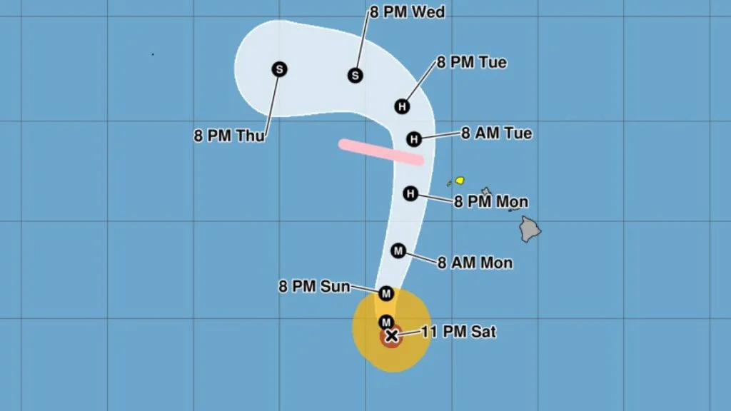 Lowell Elevates to Category 3 as Hawaii Braces for Approaching Storm