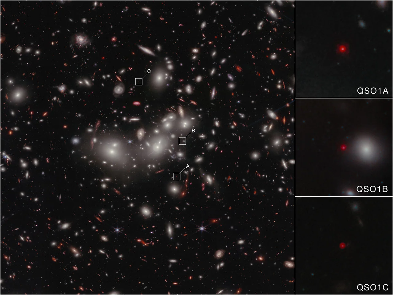 Black Hole Precedes Galaxy: Webb Finds Direct-Collapse Seed in the Early Universe