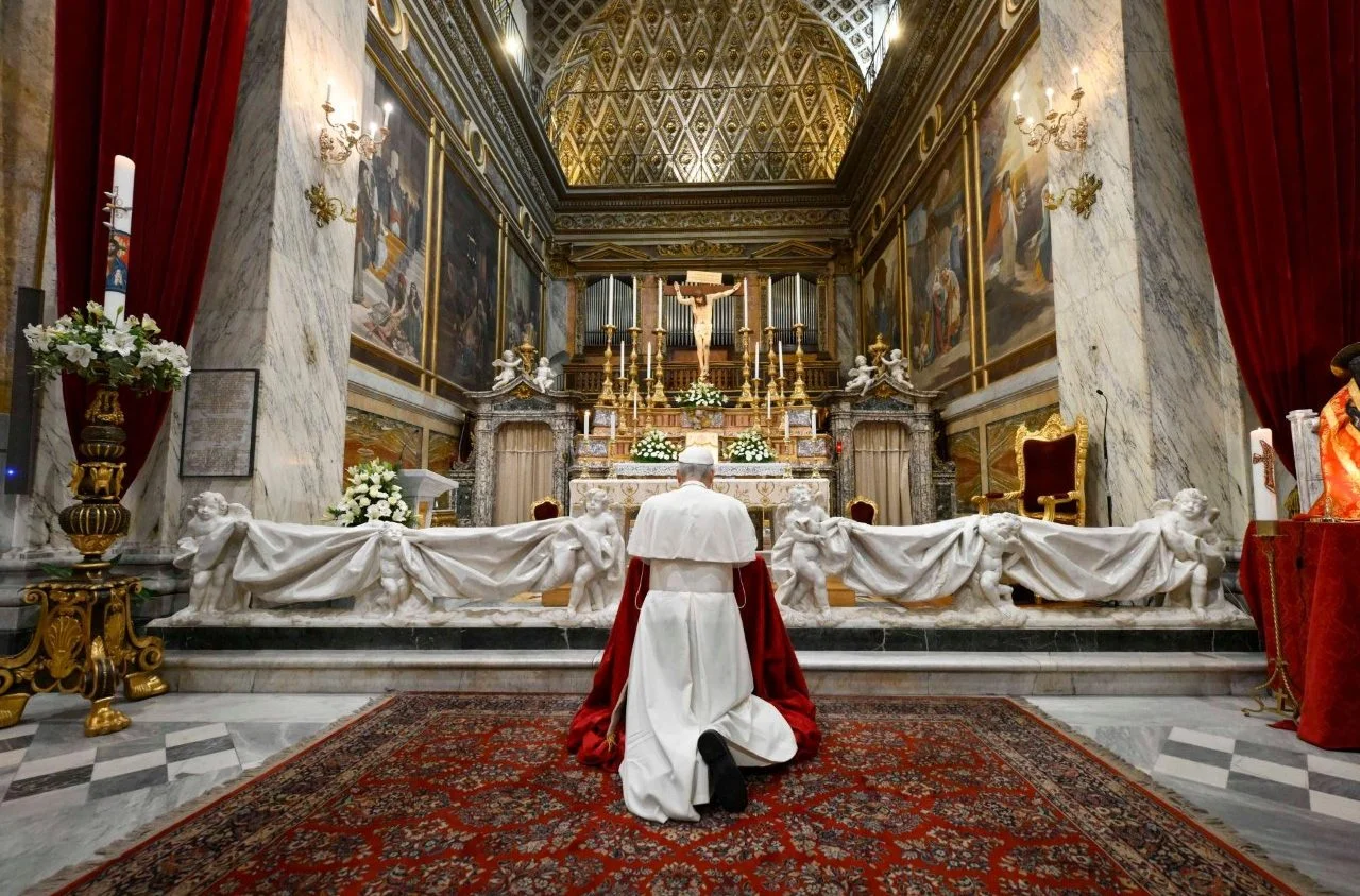 Genazzano Welcomes Pope Leo XIV as Pilgrim Before Our Lady of Good Counsel