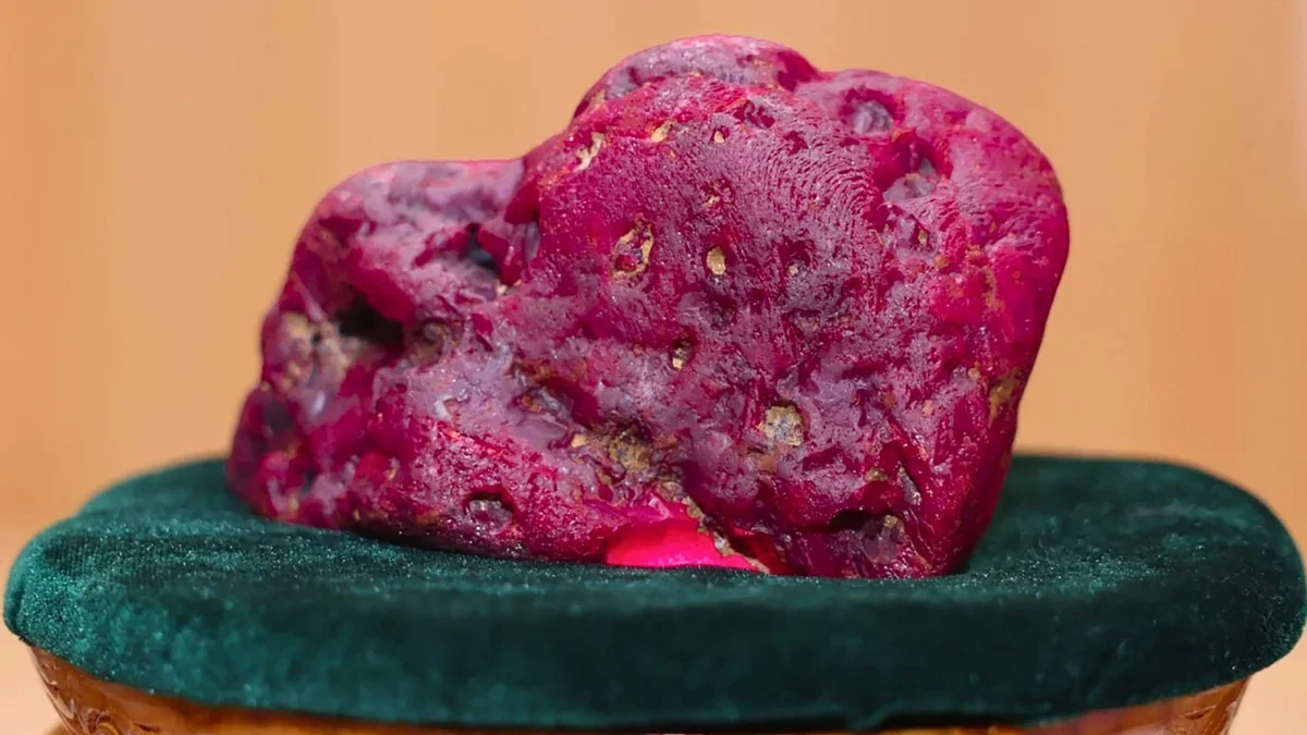 Myanmar’s 11,000-Carat Ruby: A Giant Gem with Multimillion-Dollar Potential
