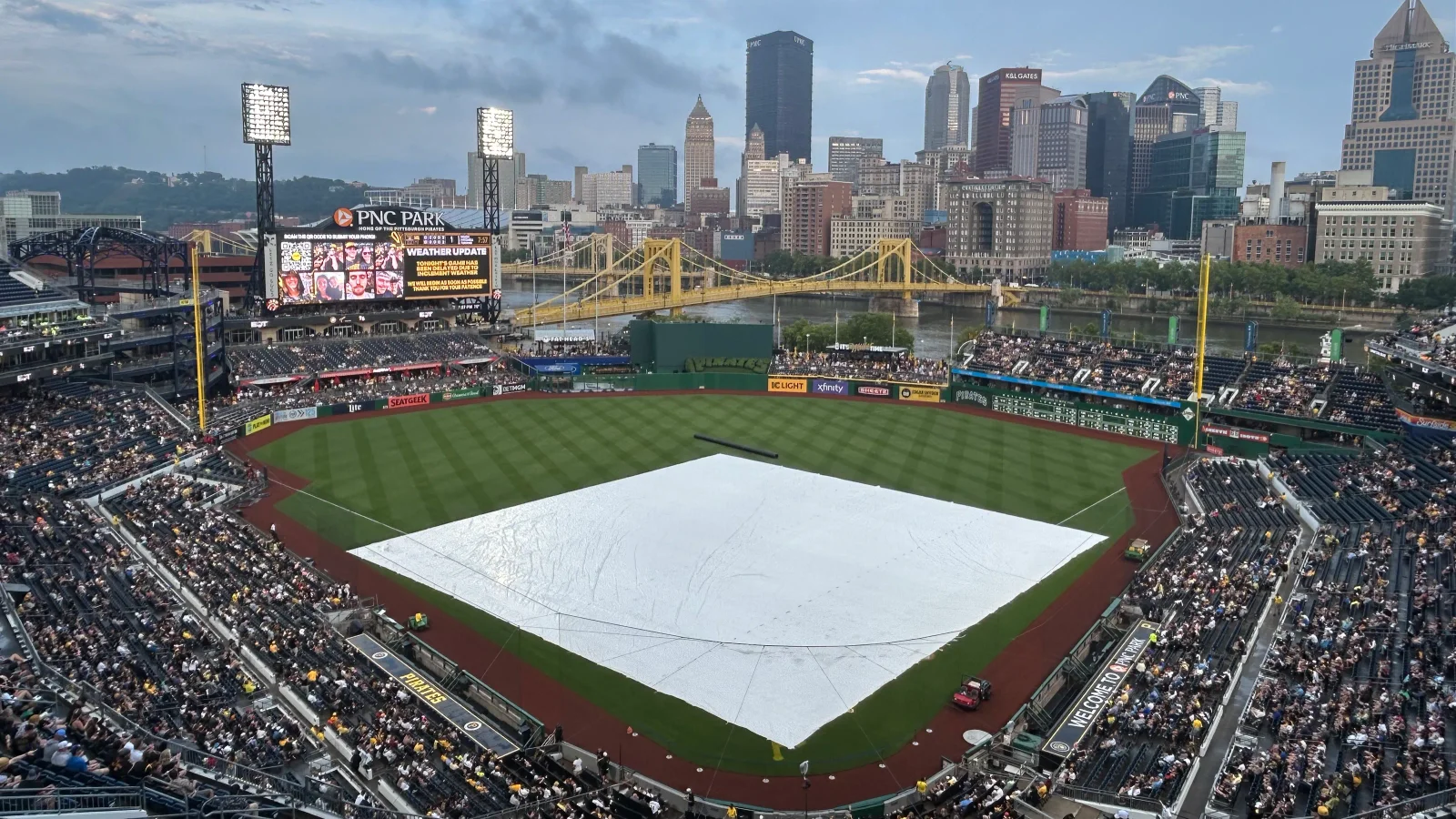 Brewers-Pirates Rainout Leads to July 11 Doubleheader at PNC Park
