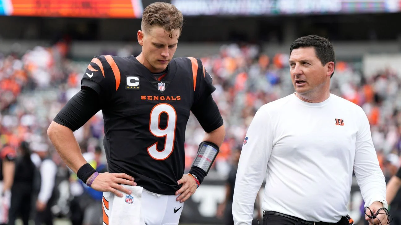 Joe Burrow's Calf Injury Worsens as Bengals Continue Losing Streak