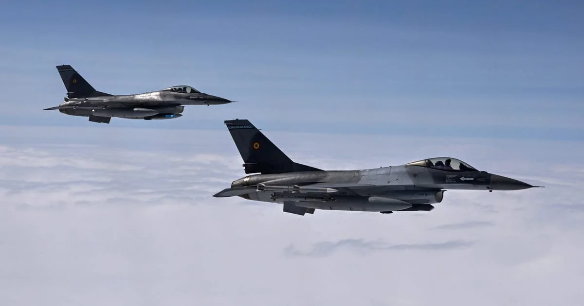 NATO-led interceptor downs Ukrainian drone over Estonia during Baltic policing drill