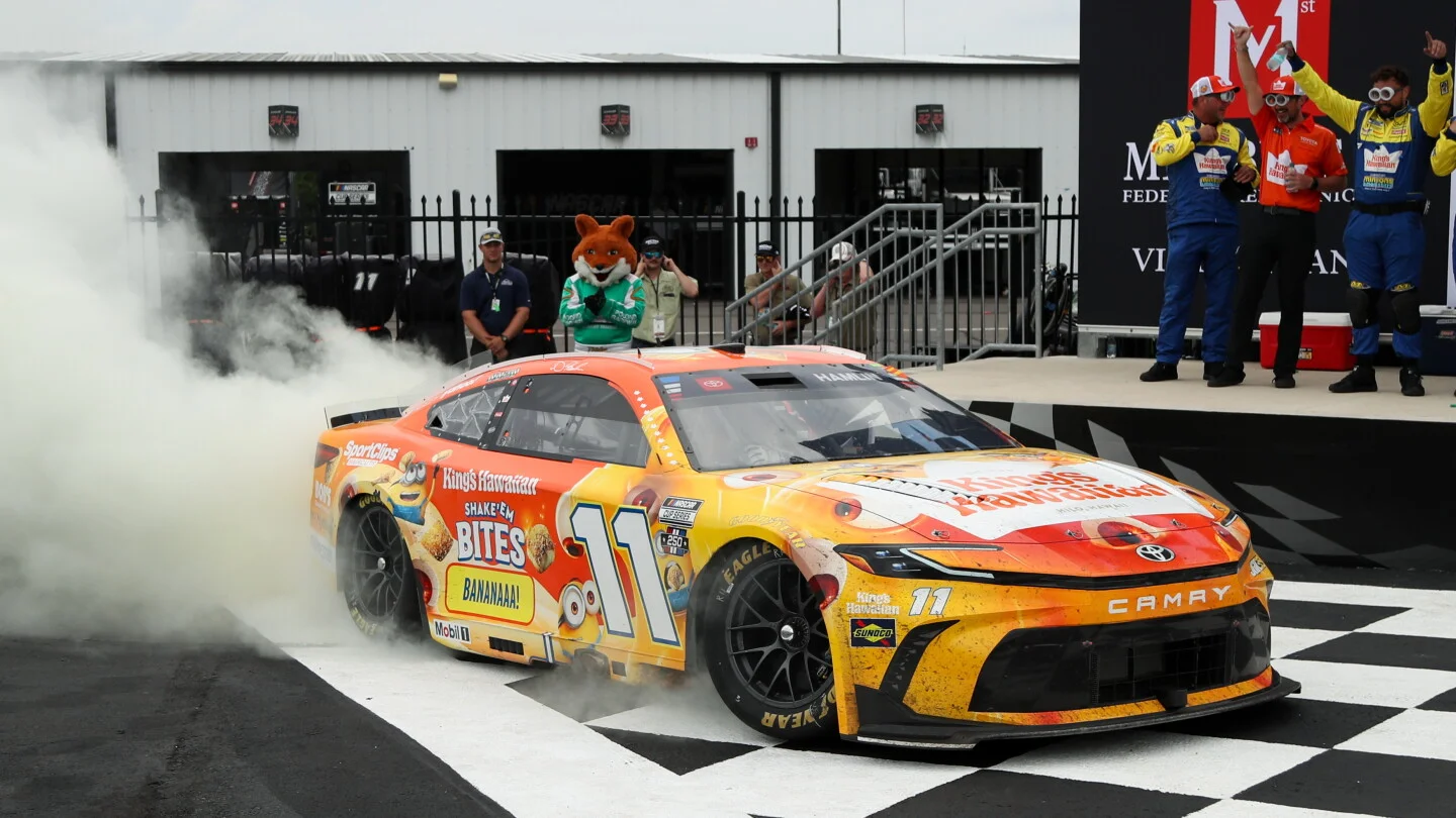 Hamlin extends Pocono win streak to three as retirement chatter grows