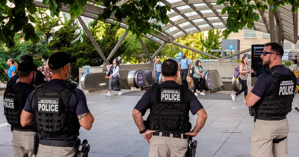 Trump Boosts Federal Law Enforcement Presence in DC Amid Violence