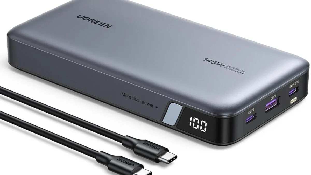 Amazon Slashes Price on a 145W, 25,000mAh Laptop Power Bank