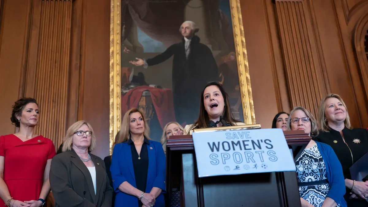 House approves bill banning transgender athletes from women's sports.