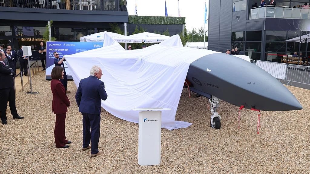 Berlin Air Show Lights Up Germany's CCA Drive with Ghost Bat Debut