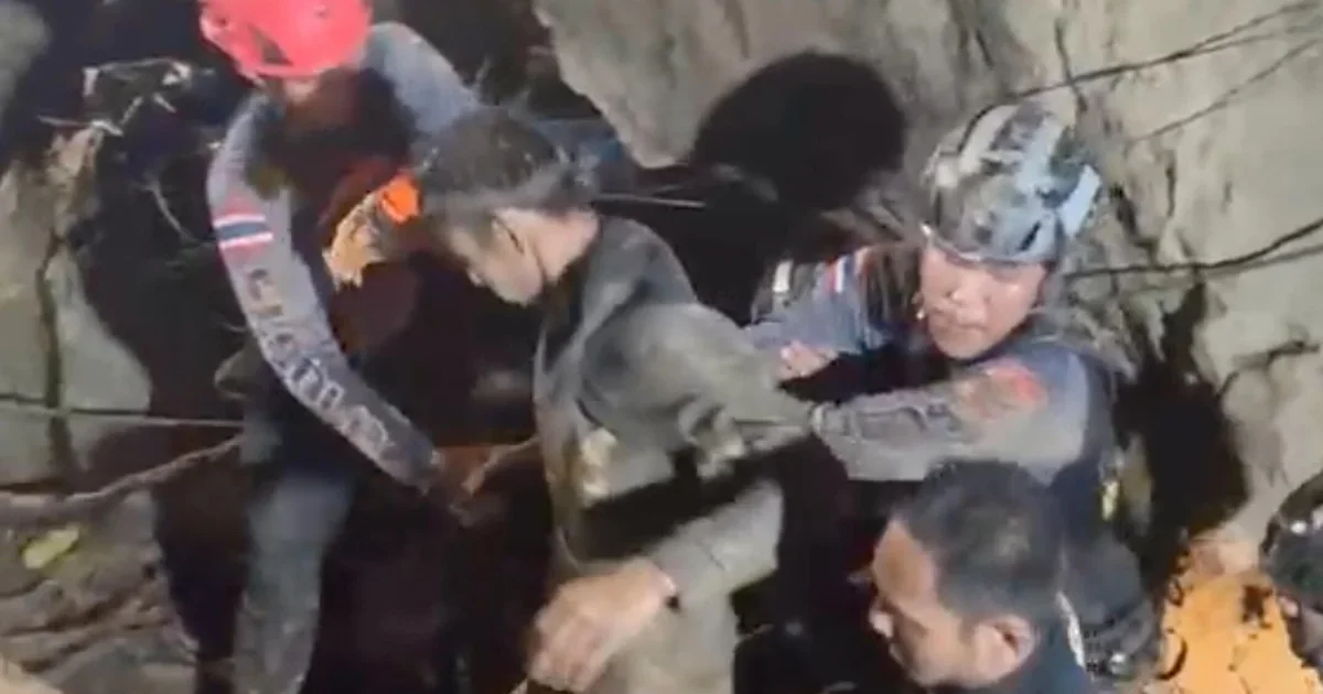 First miner rescued from flooded Laos cave as rescue teams press on