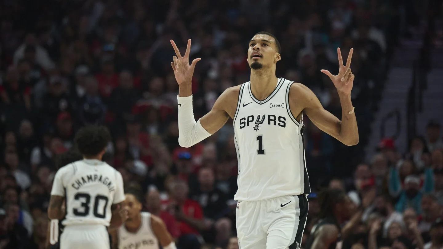 Wembanyama Back Sparks Spurs’ 19-Point Rally to Grab 3-1 Series Edge