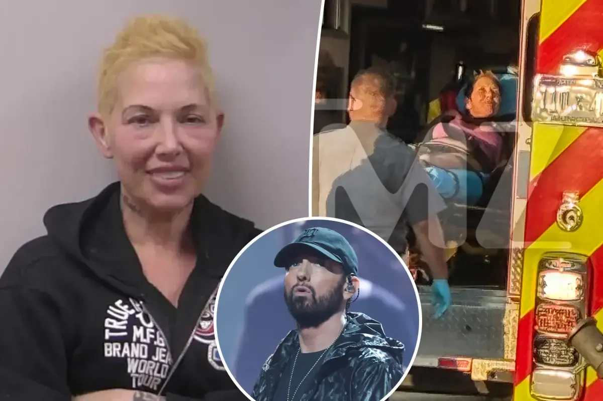 Kim Mathers, Eminem's ex-wife, rushed to hospital amid DUI trouble
