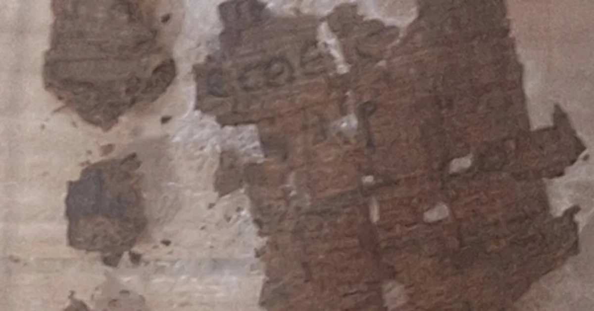 Iliad Papyrus Uncovered Near Ancient Egyptian Mummy Tomb