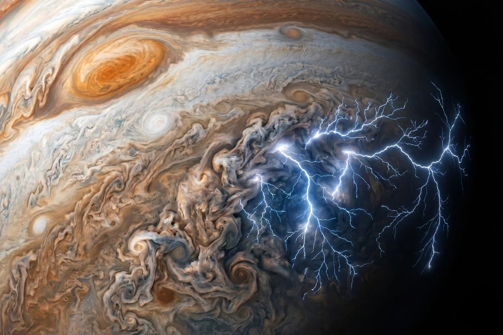 Jupiter’s Stealth Storms Reveal Lightning Up to 100× Earth Power
