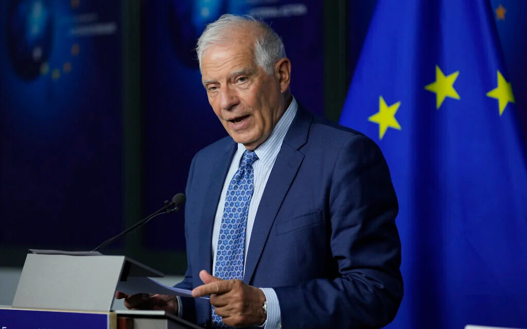 EU defends tough love approach towards Israel's legal overhaul.