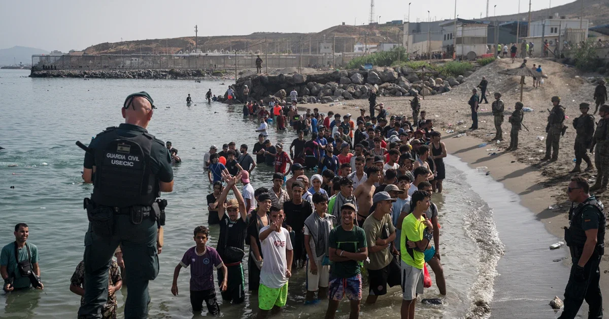Ceuta influx tests EU border pact in its first migration crunch