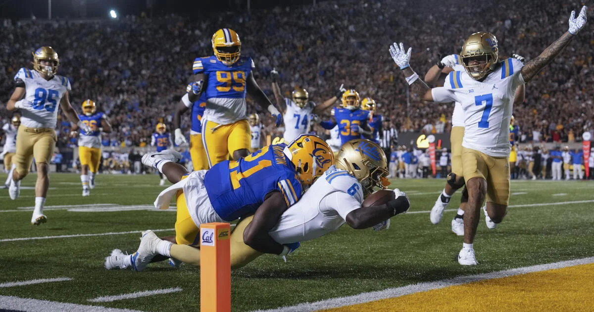 Knight's three TDs spark UCLA's ground game in Chesney era debut at Cal
