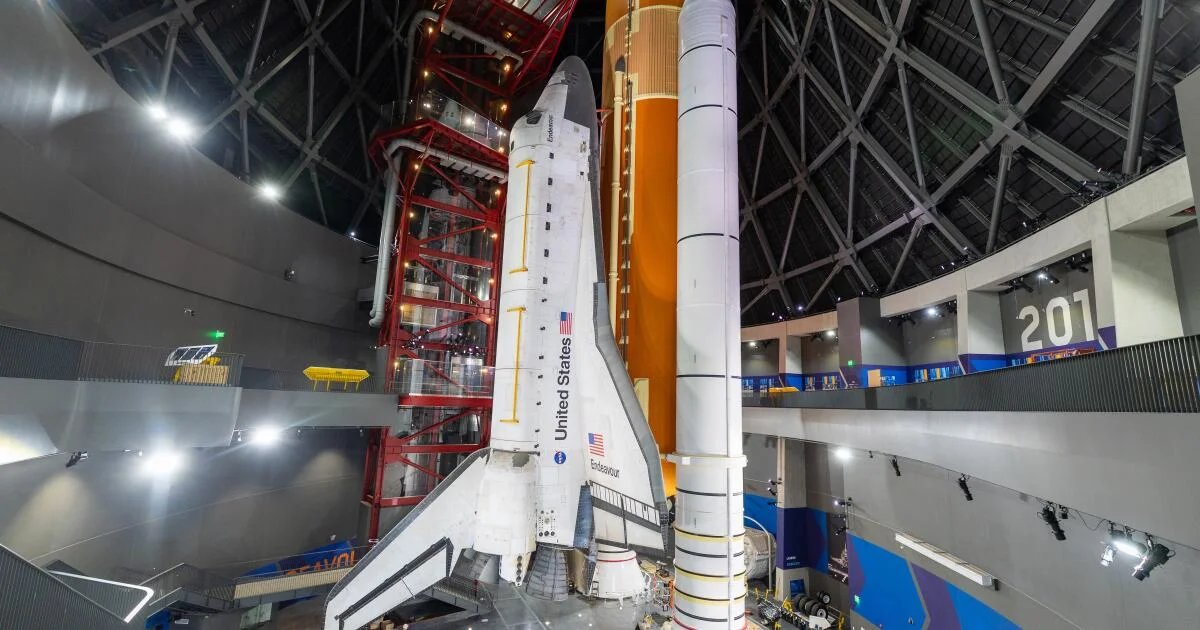 LA's California Science Center to debut Endeavour in a vertical launch-ready display this November