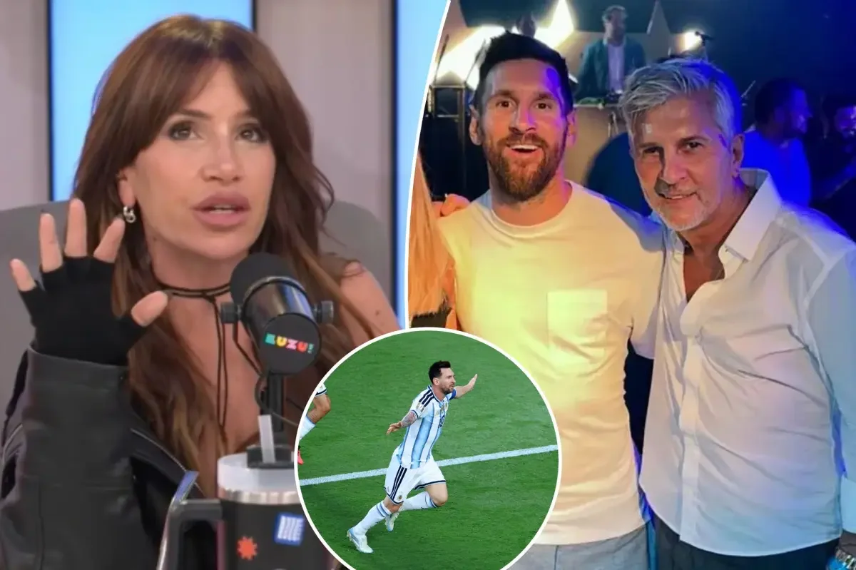 Argentine TV host resigns after false on-air claim about Messi's father
