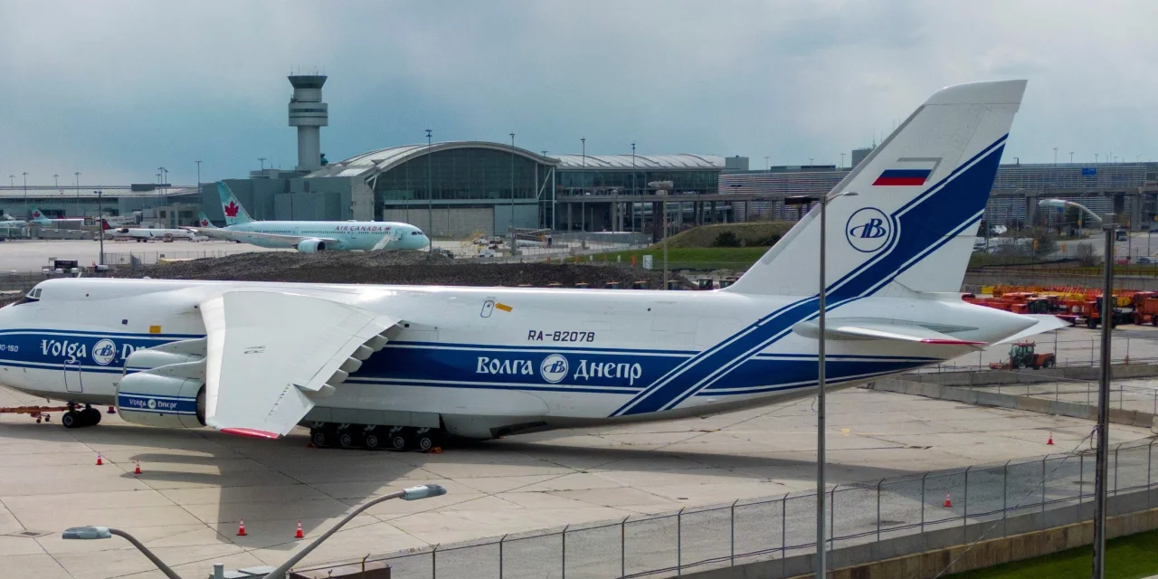 Canada seizes Russian cargo plane at Toronto airport for Ukraine.