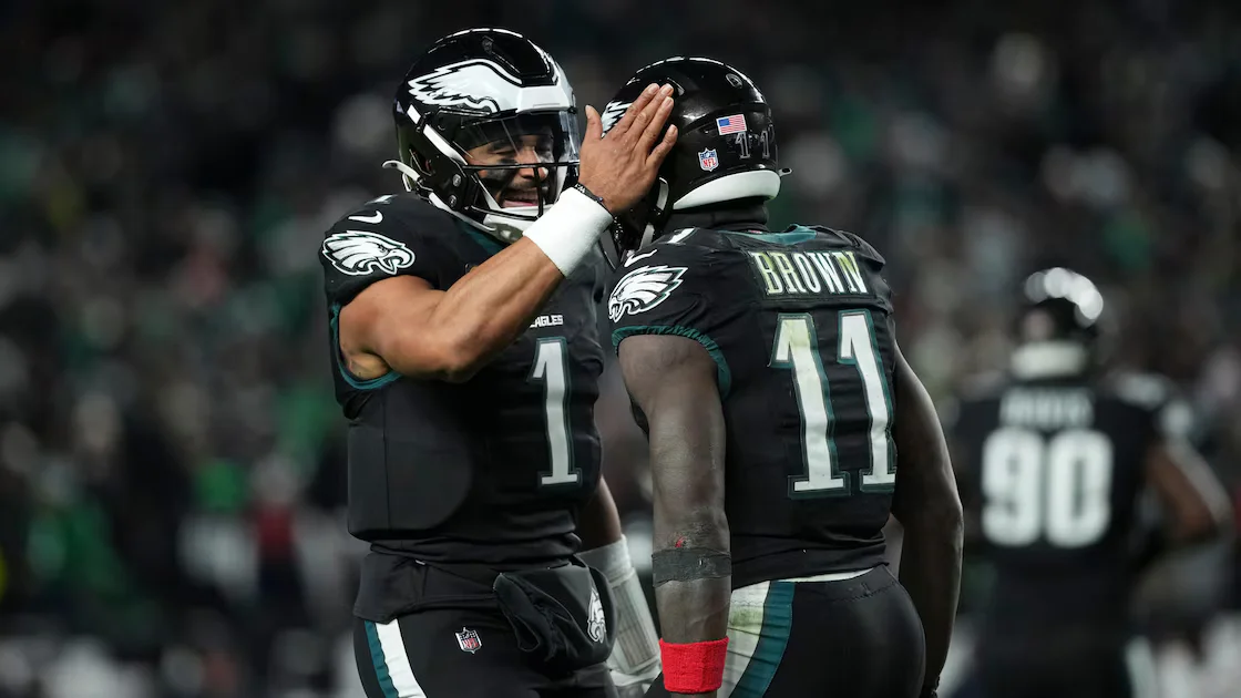 Hurts Reaffirms Respect as Brown Moves to Patriots