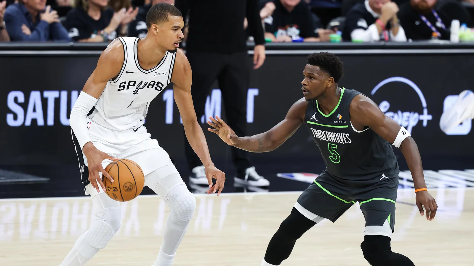 Wembanyama Powers Spurs to blowout, Ties Series with Wolves at 1-1