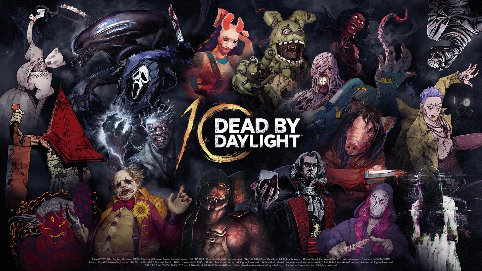 Dead by Daylight Celebrates Its 10th Anniversary With a Grand Party