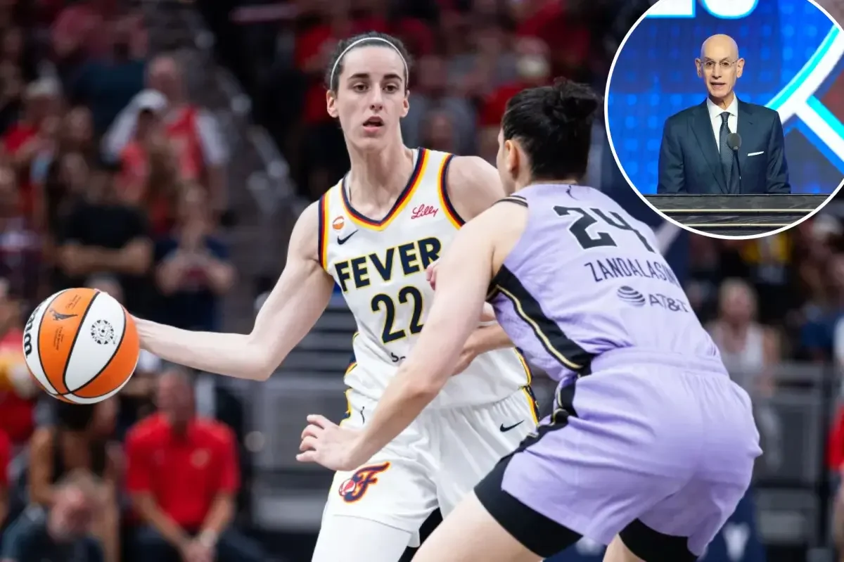 Adam Silver Says Caitlin Clark Has Become a Political Football in the WNBA