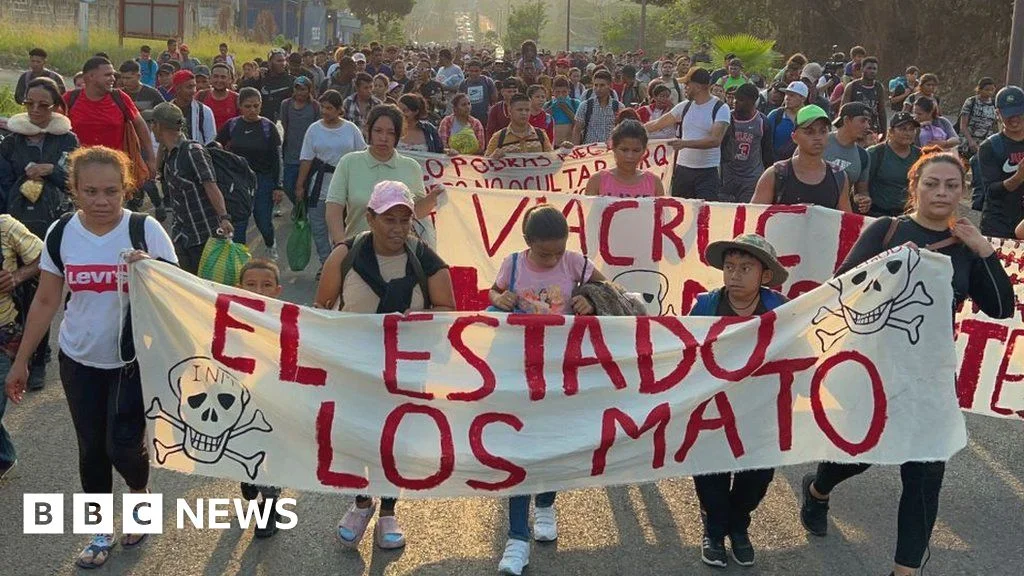 "Migrant Justice Marches Through Mexico"