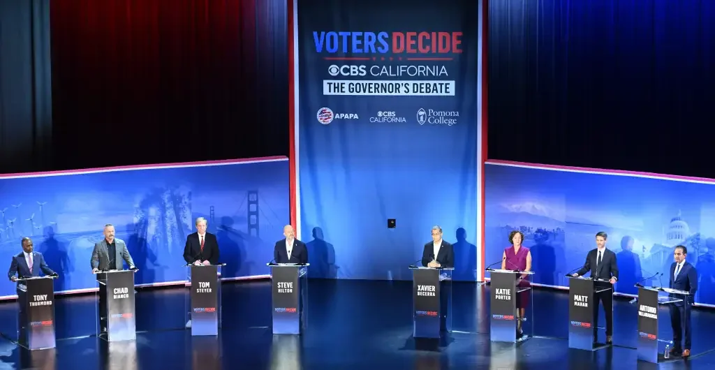 California Governor Debate: CBS Telecast Sets Stage for June Primary