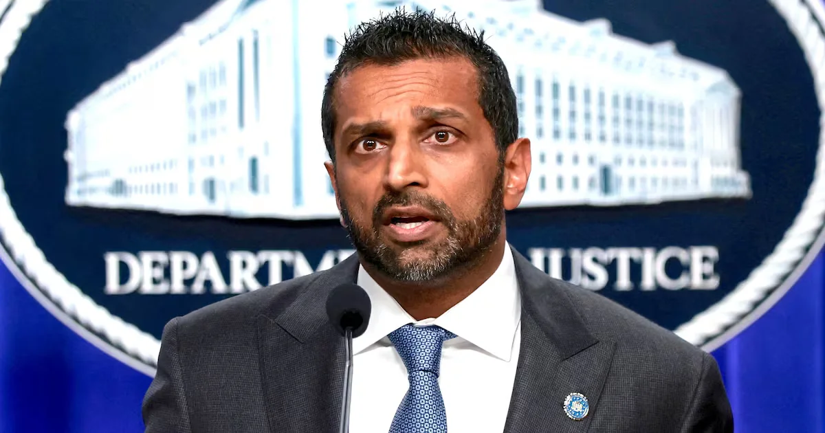 Grassley Demands Answers Over Patel’s Lavish FBI Perks