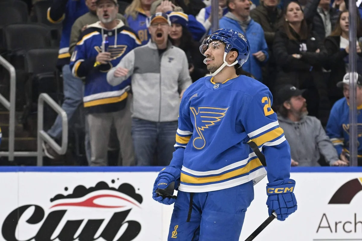Blues ship Kyrou to Capitals for McMichael, a Swedish prospect and a 16th overall pick