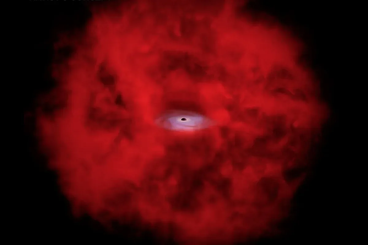 New X-Ray Dot Could Reveal Hidden Phase of Early Black Hole Growth