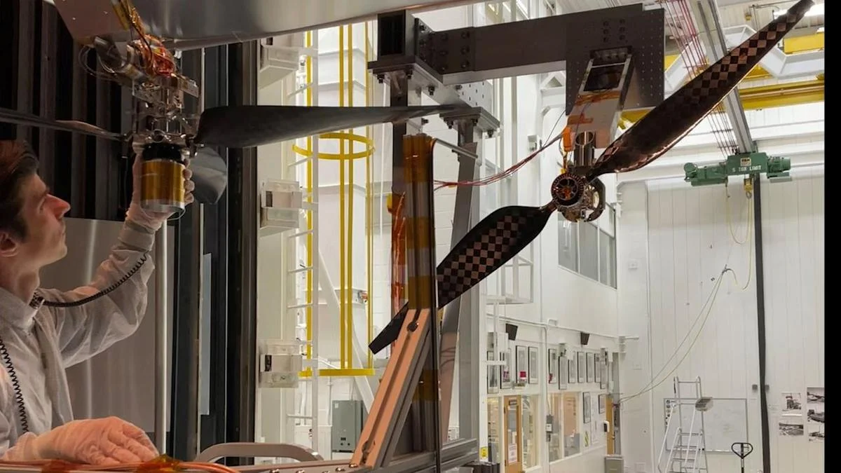 NASA tests Mars rotors at Mach 1.08 to power next-gen SkyFall helicopters