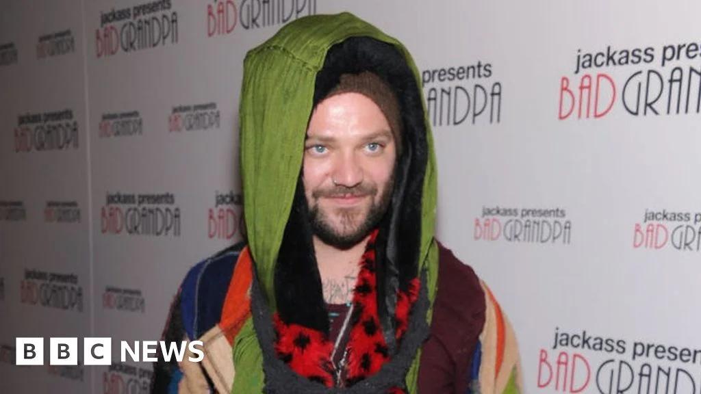 Bam Margera surrenders to police over assault charges.