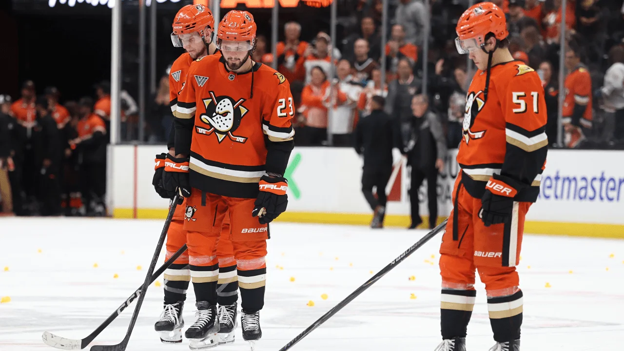 Knights knock Ducks out as Anaheim's offense stalls in West Second Round
