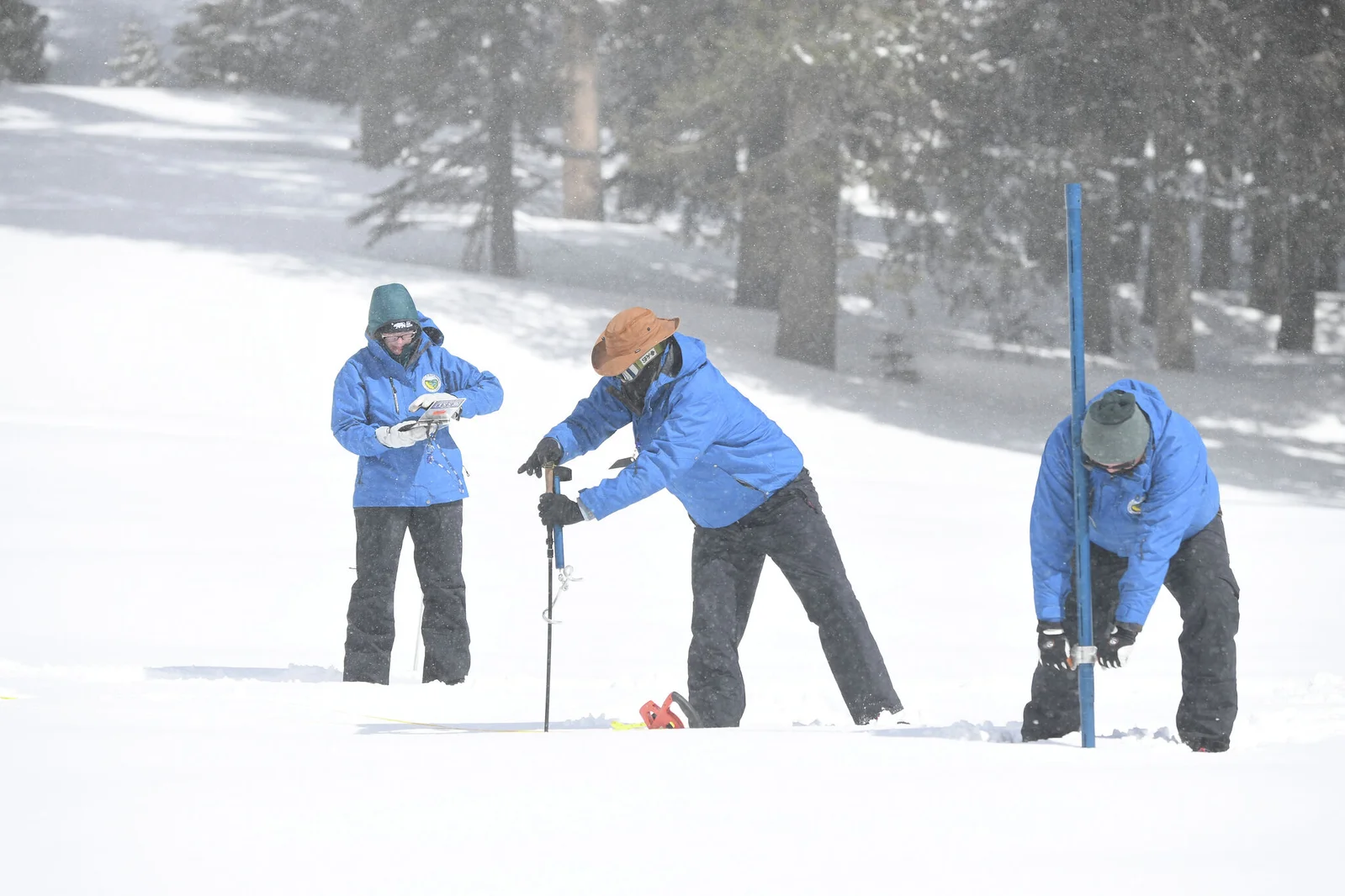California's Sierra Snowpack Reaches Historic Levels.