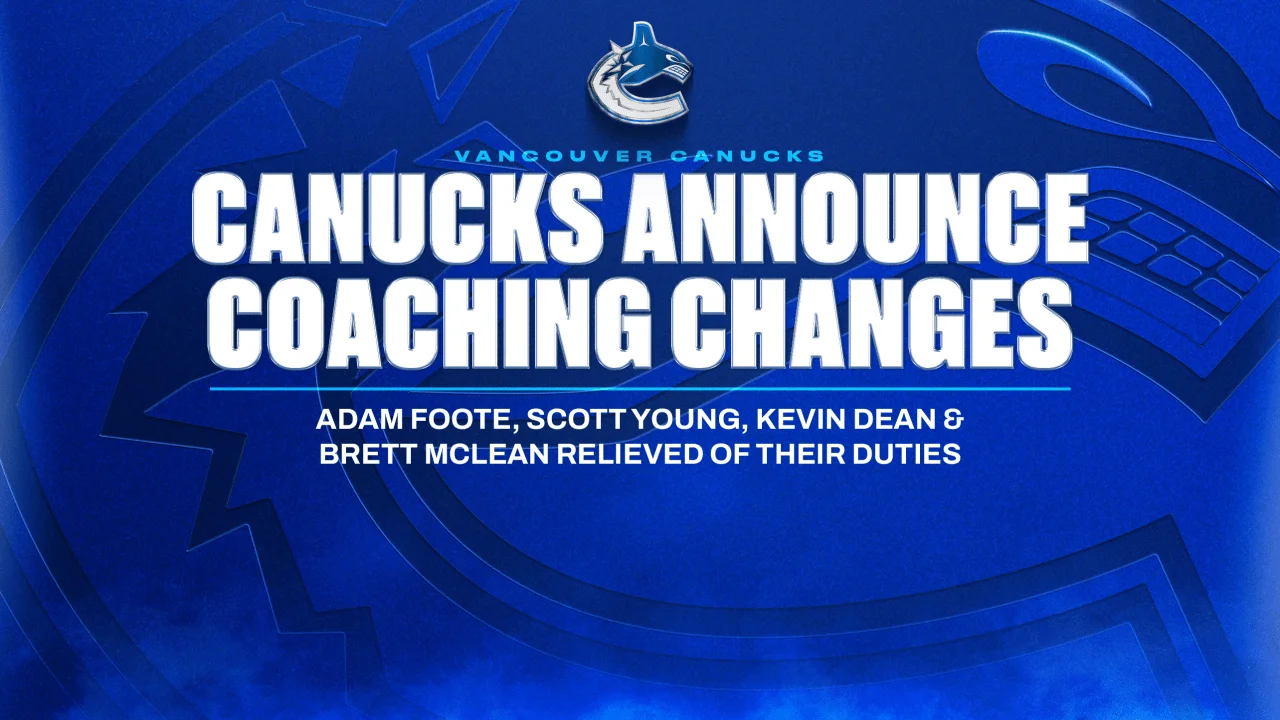 Canucks Shake Up Coaching Staff Ahead of Rebuild