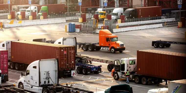 California's EV push puts truckers on front lines.