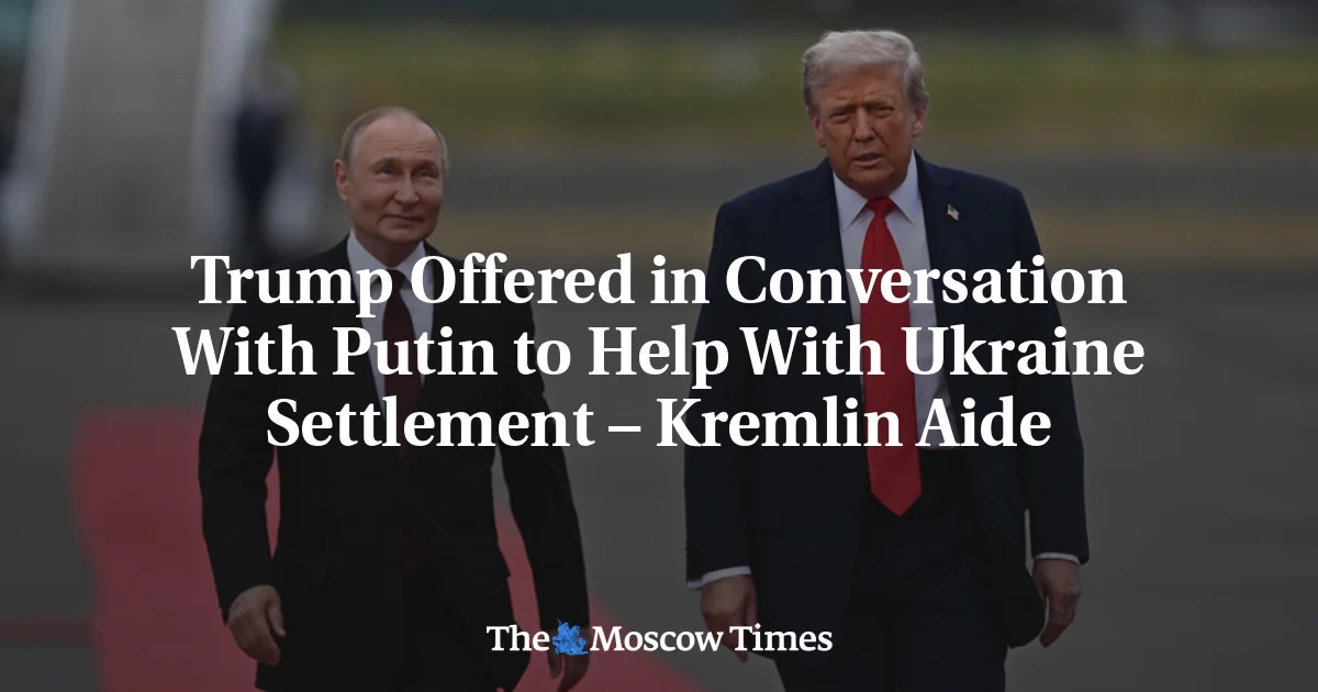 Trump Proposes Mediation for Ukraine Crisis in Putin Call