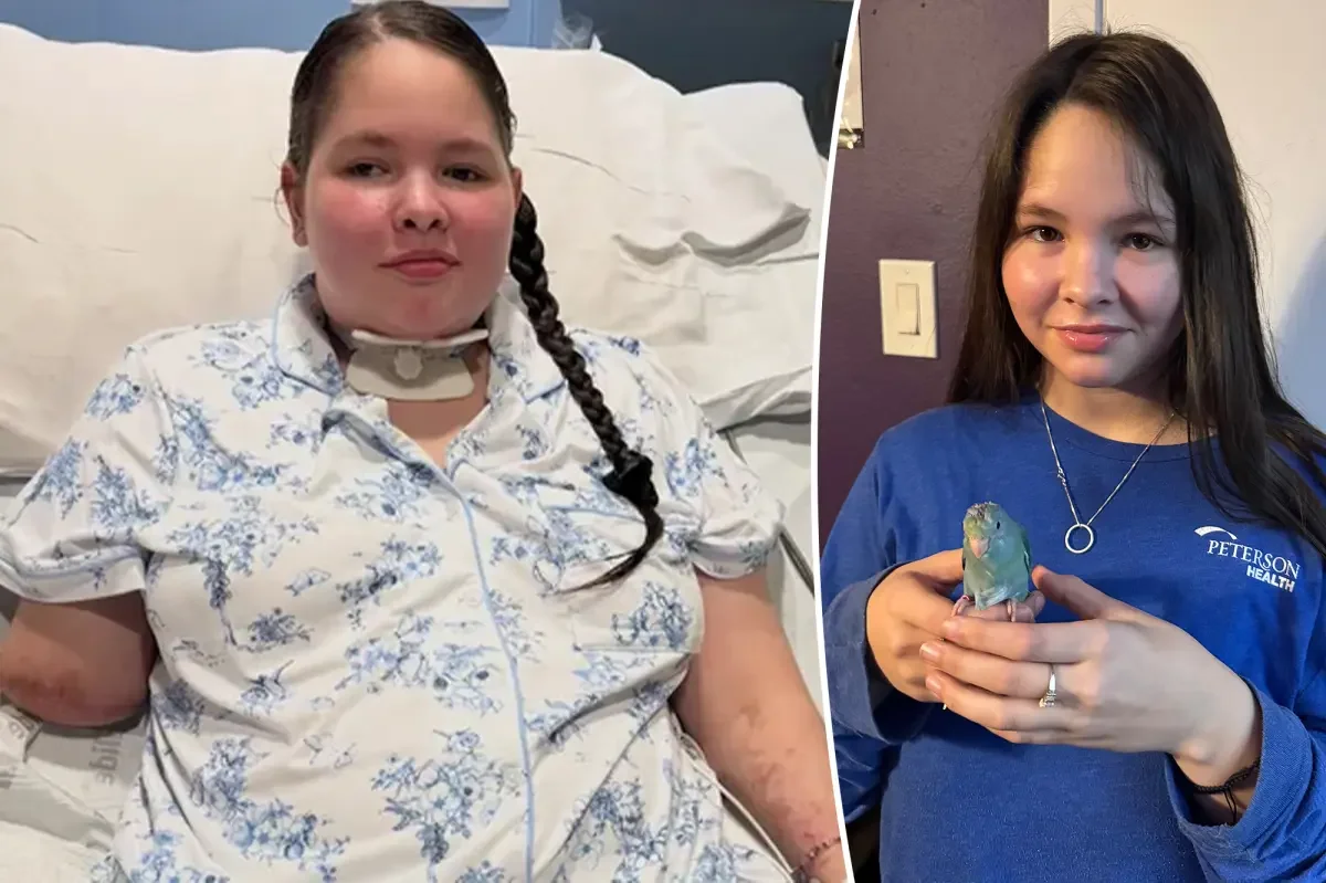 Texas teen endures triple amputations after severe flu complications