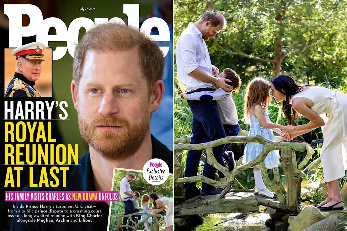 Harry's Highgrove Reunion: Private Moment with King Charles After Turbulent Week