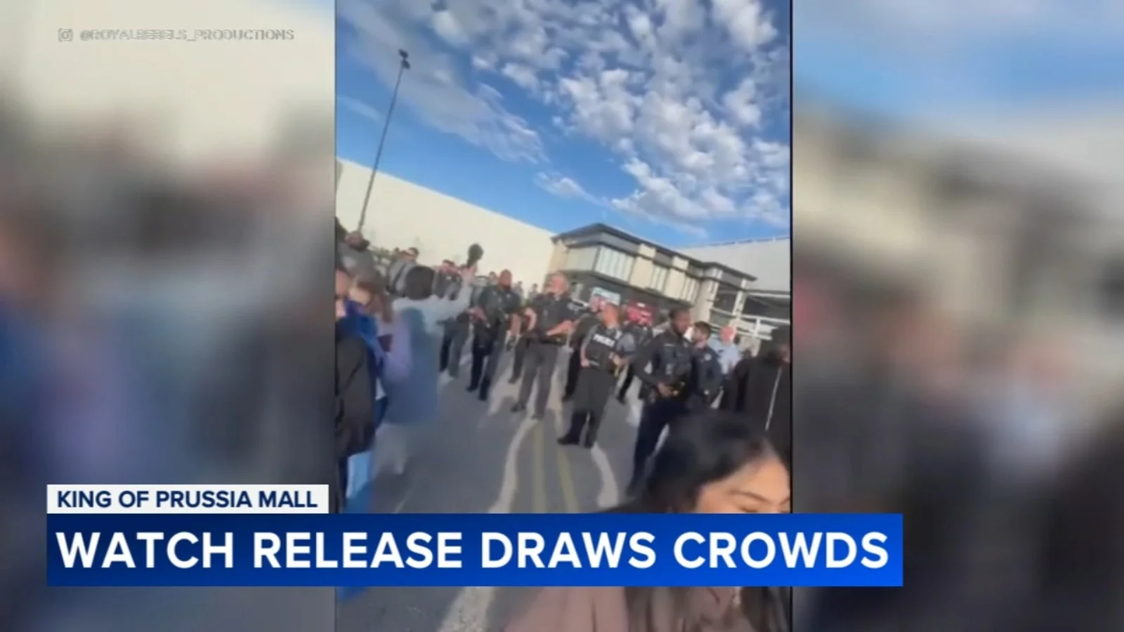 Dawn Rush Delays King of Prussia Mall Opening Over Swatch x AP Release