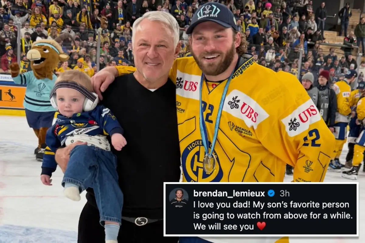 Brendan Lemieux honors his father Claude after tragic death