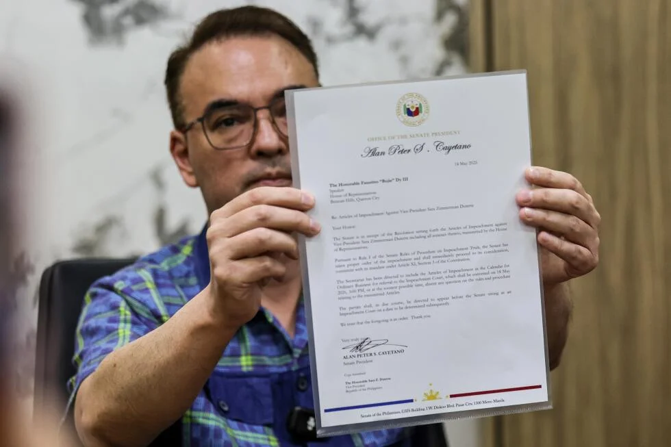 ICC warrant drives Philippine senator to flee the Senate