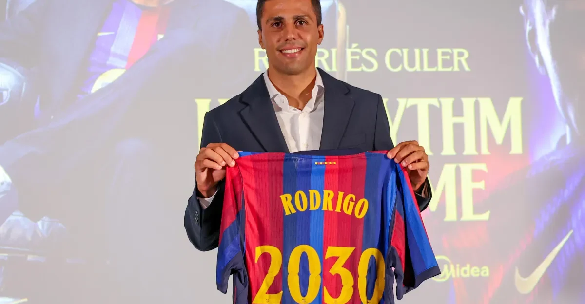 Rodri joins Barcelona as Flick hails him as the best No. 6