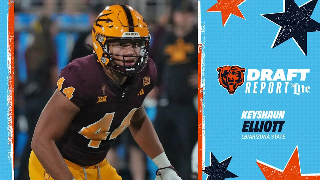 Bears land versatile LB Keyshaun Elliott at No. 166
