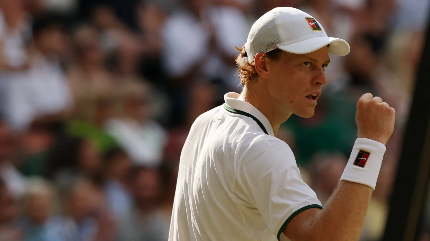 Sinner advances to Wimbledon final to face Zverev after beating Djokovic
