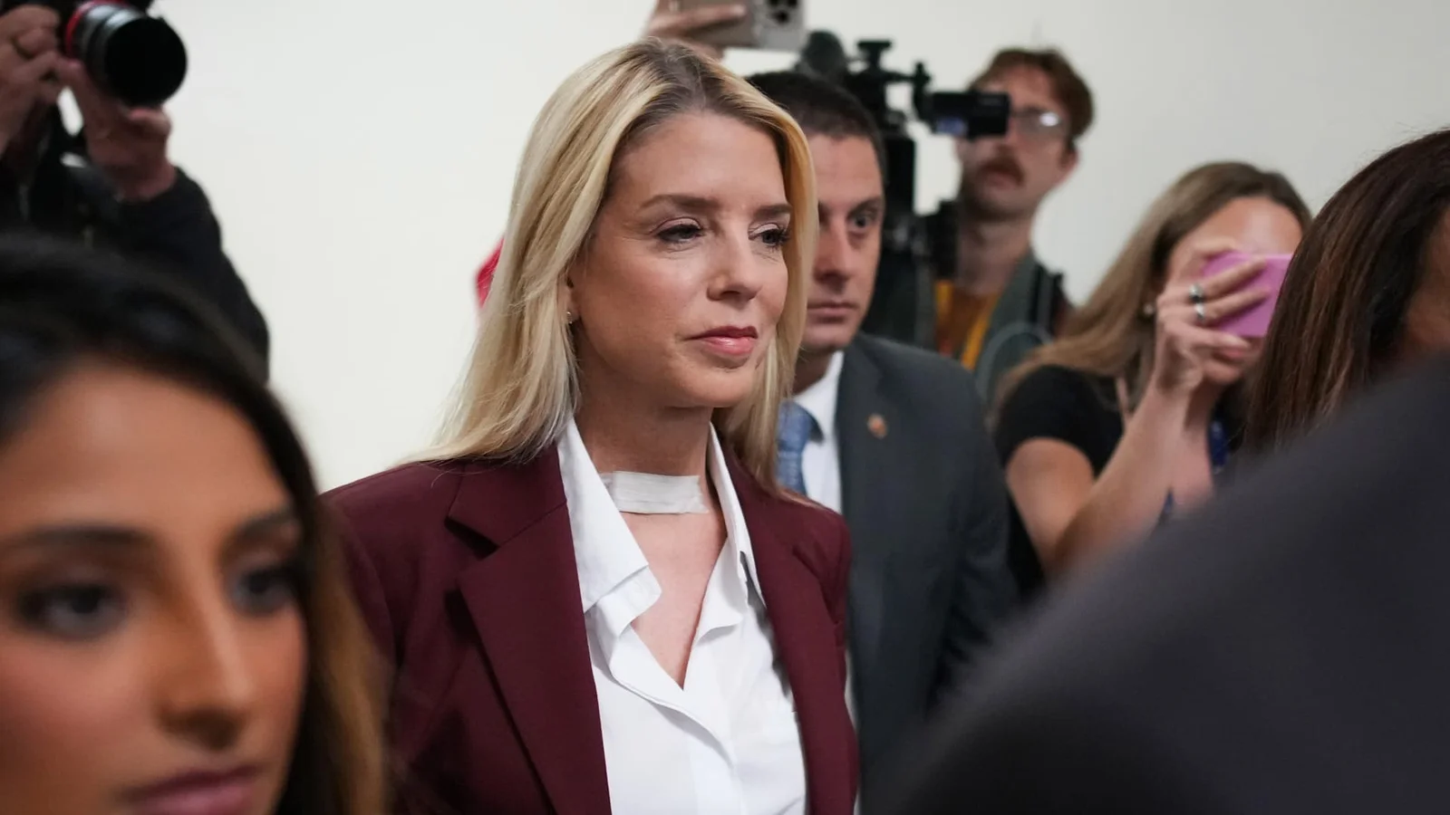 Bondi pushes transparency claim over Epstein files in House hearing