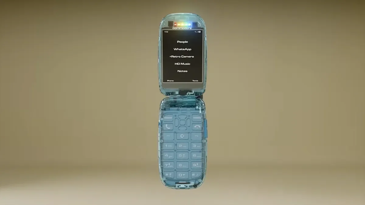 Commodore Unveils Detox-First Callback 8020 Flip Phone